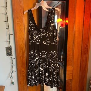 Killstar Milky Way Skater Dress